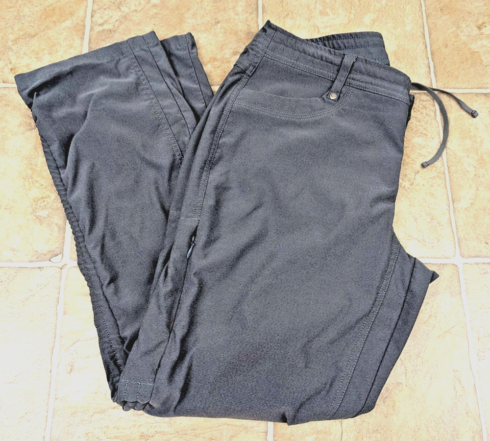 KUHL women sz 10 Short Pants gray hiking camping stretchy 0586